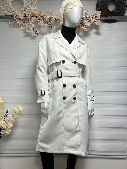 Abrigo largo gabardina